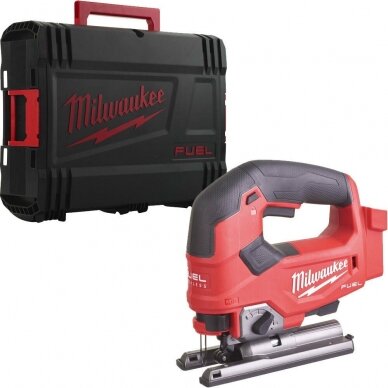 Akumuliatorinis siaurapjūklis Milwaukee M18 FJS-0X; 18 V (be akumuliatoriaus ir pakrovėjo)