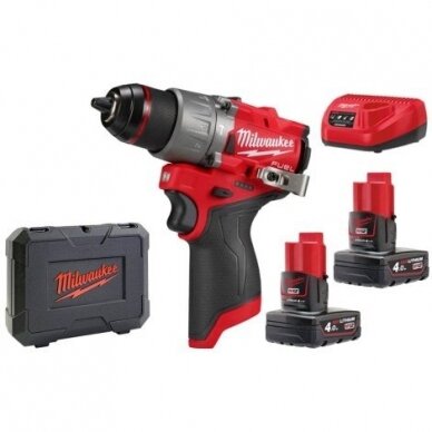 Akumuliatorinis smūginis gręžtuvas MILWAUKEE M12 FPD2-402X