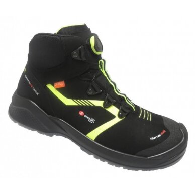 Apsauginiai batai Scatto BOA Resolute,  juoda/geltona S3 ESD SRC 45, Sixton Peak 1