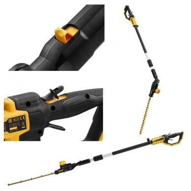 Aukštapjovė DeWalt DCMPH566N; 18 V; (be akumuliatoriaus ir pakrovėjo) 2