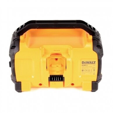 Bluetooth® garso kolonėlė DeWalt DCR011-XJ; 10,8/18/54 V (be akumuliatoriaus ir pakrovėjo) 1