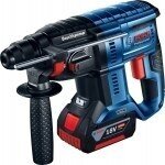 BOSCH GBH 180-LI Akumuliatorinis perforatorius 2,0 J; SDS-plus; 18 V; 2x4,0 Ah. 1