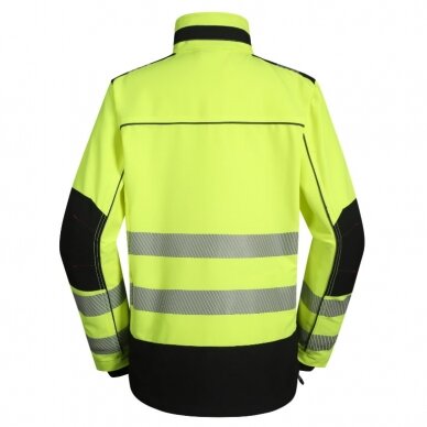 Darbinis švarkas Titan DS125G stretch, Hi-Vis CL2, geltona 2XL, Pesso 1