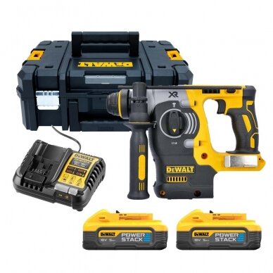 DCH273H2T DeWALT 18V SDS-Plus perforatorius (2x5.0 Ah)