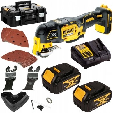 DCS355M2 DeWALT 18V daugiafunkcinis įrankis (2x4.0 Ah)