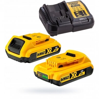 DCS356D2 DeWALT 18V daugiafunkcinis įrankis (2x2.0 Ah) 2