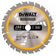 DeWALT DT1947 pjovimo diskas 136x10 mm 24T