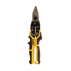 DeWALT Aviation skardos žirklės 250 mm tiesiam kirpimui geltonos DWHT14675-0