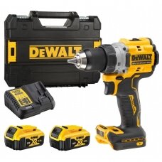 DeWALT DCD800P2T Suktuvas-gręžtuvas 18V; 2x5.0Ah