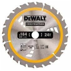 DeWALT DT1947 pjovimo diskas 136x10 mm 24T