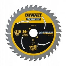 DeWALT DT99576 pjovimo diskas medienai 305x2.16 mm T78 FLEXVOLT