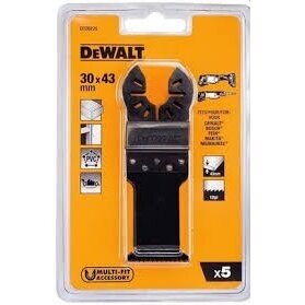 DeWALT pjūklelis medžiui 30x43 mm Multitool DT20704 (5 vnt) DT20725-QZ 1