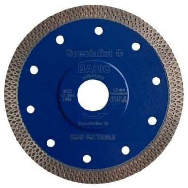 DEIM. DISK. BRITVA BASIC 125X1,2X22 MM 11/2-4125B 1