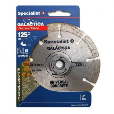 DEIM. DISKAS GALACTICA 125X10X22,2 MM 11/2-0125 1