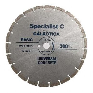 DEIM. DISKAS GALACTICA 300X10X25,4MM 11/2-0300