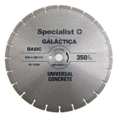 DEIM. DISKAS GALACTICA 350X10X25,4MM  11/2-0350