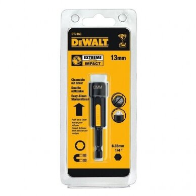 DeWALT 13 mm magnetinė galvutė valoma DT7450-QZ