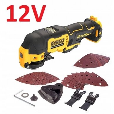 DeWalt 300W 12V daugiafunkcis šlifuoklis 10.8V DCS353N-XJ