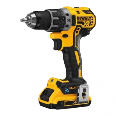 DeWALT DCD792P2B Bluetooth gręžtuvas - suktuvas 2x5 Ah 1