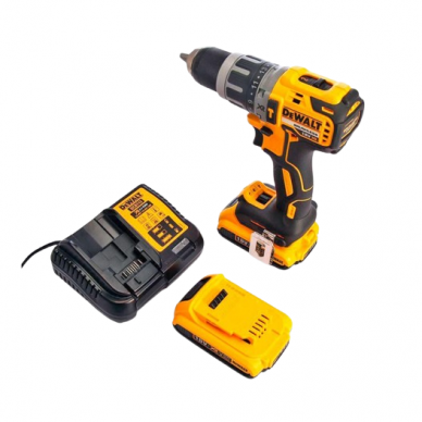 DeWALT DCD796D2 Smūginis suktuvas-gręžtuvas 18V; 2x2.0Ah 1