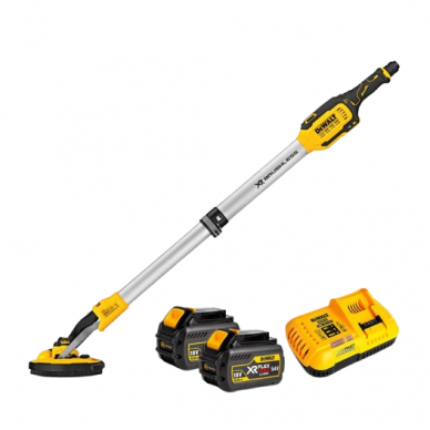 DeWALT DCE800T2 Šlifuoklis sienoms 18V: 2x6.0Ah