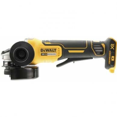 DeWALT DCG406NT Kampinis šlifuoklis; 18V: 125mm (be akumuliatoriaus ir pakrovėjo) 1