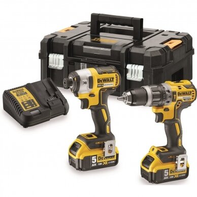 DeWALT DCK266P2T Įrankių rinkinys 18V; 2x5.0Ah