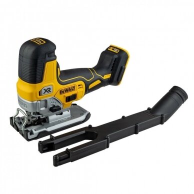 DeWALT DCS335P2 Akumuliatorinis siaurapjūklis 18V; 2x5.0 Ah 1