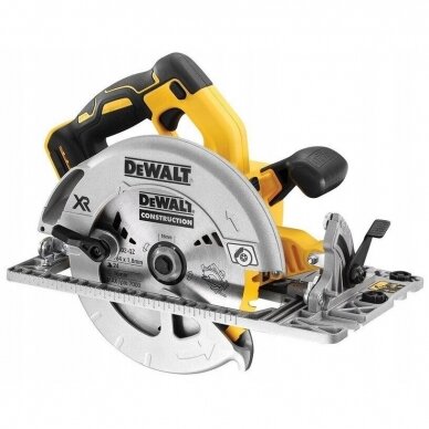 DeWALT DCS572NT diskinis pjūklas (be akum. ir krov.) 1