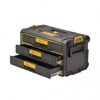 DeWalt DWST08330-1 TOUGHSYSTEM trijų skyrių dėžė