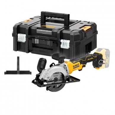 Diskinis pjūklas DeWalt DCS571NT; 115 mm; 18 V; (be akumuliatoriaus ir pakrovėjo)