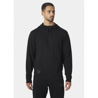 Džemperis HELLY HANSEN Essential 1/4 Zip, juodas, M 4