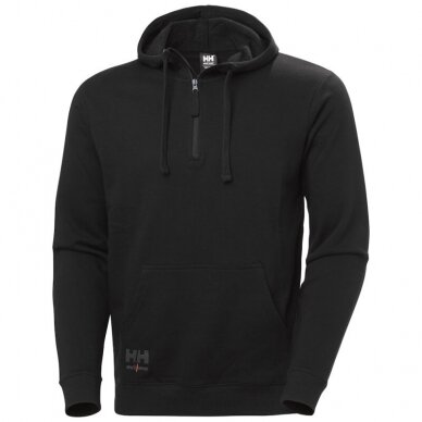 Džemperis HELLY HANSEN Essential 1/4 Zip, juodas, M