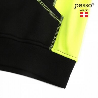 Džemperis Jersey_HV, juoda/geltona 3XL, Pesso 6