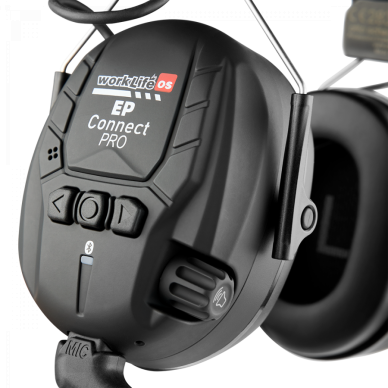 Earmuffs EP connect pro, bluetooth, GlovesPro 1