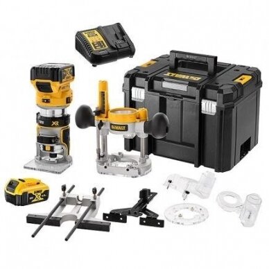 Freza DeWALT DCW604P2 ; 18 V; 2x5,0 Ah akum.