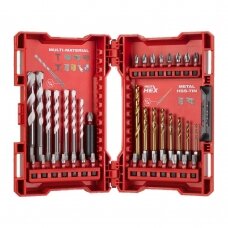 Grąžtų rinkinys Milwaukee 4932479854; 39vnt.