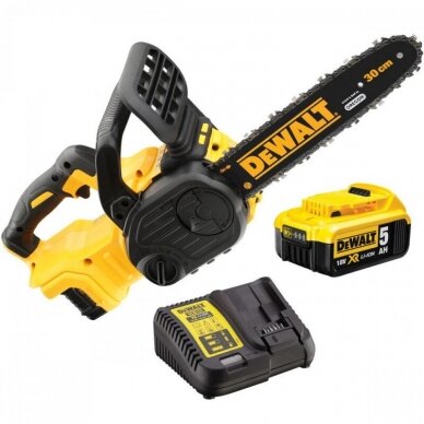 Grandininis pjūklas DeWALT DCM565P1; 18 V; 1x5,0 Ah akum.