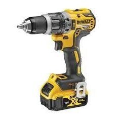 Įrankių rinkinys DeWalt DCK2080P2T (DCD796 + DCG405); 18 V; 2x5,0 Ah akum. 1