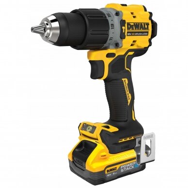 Įrankių rinkinys DeWalt DCK2050H2T-QW (DCD805 + DCF850); 18 V; 2x5,0 Ah akum. 1