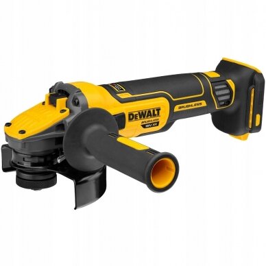 Kampinis šlifuoklis DeWalt DCG409H2T-QW; 18 V; 2x5,0 Ah akum. 2