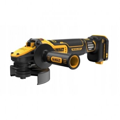 Kampinis šlifuoklis DeWalt DCG409VSN-XJ; 18 V (be akumuliatoriaus ir pakrovėjo) 1