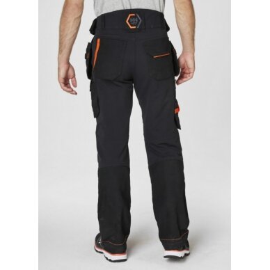 Kelnės Chelsea Evolution Construction, stretch, juoda C44, Helly Hansen WorkWear 2