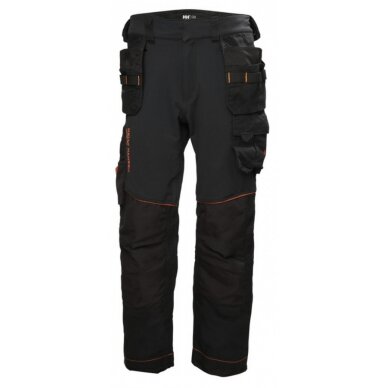 Kelnės Chelsea Evolution Construction, stretch, juoda C44, Helly Hansen WorkWear