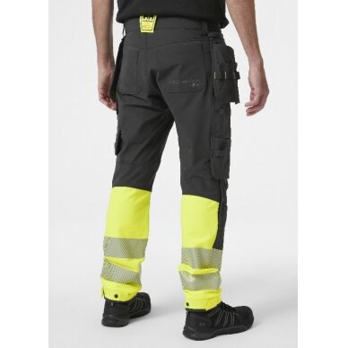 Kelnės ICU BRZ CONS  CL1 stretch, geltona/juoda C44, Helly Hansen Workwear 11