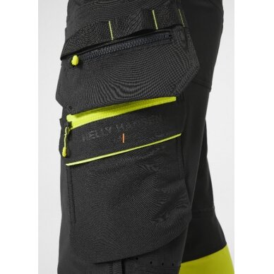 Kelnės ICU BRZ CONS  CL1 stretch, geltona/juoda C44, Helly Hansen Workwear 8