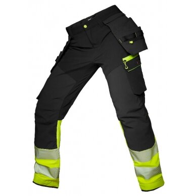 Kelnės ICU BRZ CONS  CL1 stretch, geltona/juoda C44, Helly Hansen Workwear 9