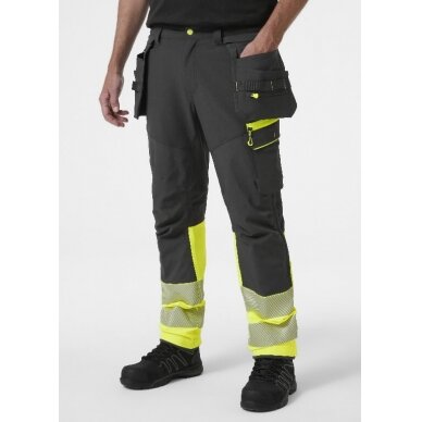 Kelnės ICU BRZ CONS  CL1 stretch, geltona/juoda C44, Helly Hansen Workwear 10