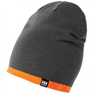 Kepurė Manchester,  dark grey/orang STD, Helly Hansen Workwear