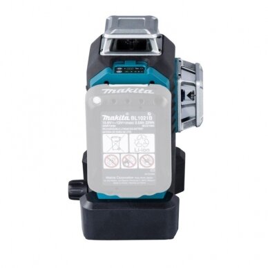 Lazerinis nivelyras Makita SK700GD; 12 V (be akumuliatoriaus ir pakrovėjo) 4